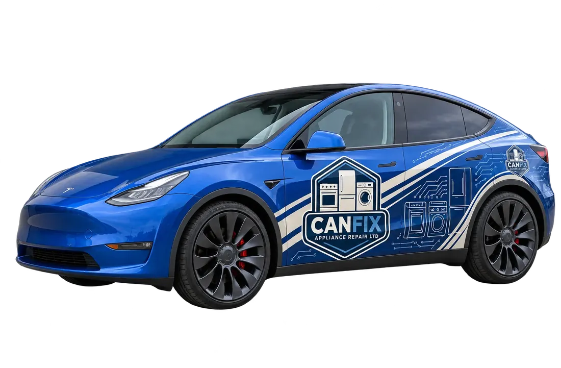 CanFix Appliance Repair Tesla service vehicle